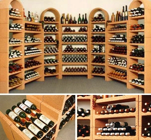 Weinregal Cavo Aufbaubeispiele
